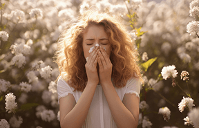 Person enjoying a day outdoors