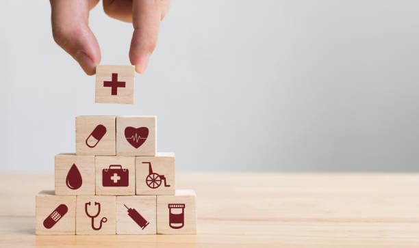 Clinician supporting a patient with ongoing health management