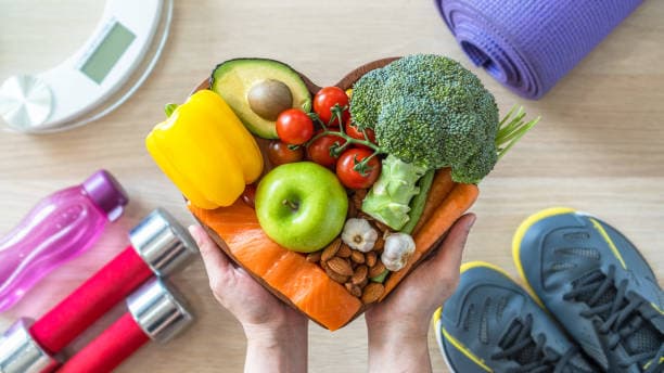 Healthy meal prepared as part of everyday wellness habits
